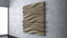 Parametric Wall Art [26] Cnc Files - Modern Wooden Panel Dxf Digital Download - thumbnail 1