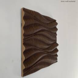 Parametric Wall Art [26] Cnc Files - Modern Wooden Panel Dxf Digital Download - thumbnail 2
