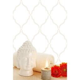 Moorish Delight Allover Stencil - Size Large Diy Wall Decor Better Than Wallpaper - thumbnail 2
