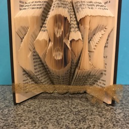 First Anniversary Gift For Him/Her - Paper Date Folded Book Wedding Valentine's Day Love - thumbnail 2