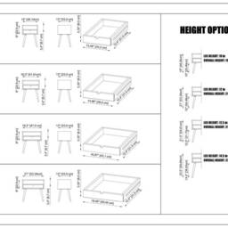 Solid Oak Nightstand/Bedside Table - thumbnail 2