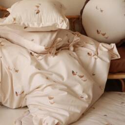 Retro Hens - Square Pillow - thumbnail 4