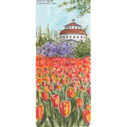 Cincinnati Zoo Reptile House Watercolor Print, Cincinnati, Ohio - thumbnail 3