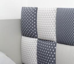 Upholstered Soft Wall Panels, Padded Boards in Different Colors, Bed Head Fabric Tiles, Single Twin Xl Double Full Queen King Headboard