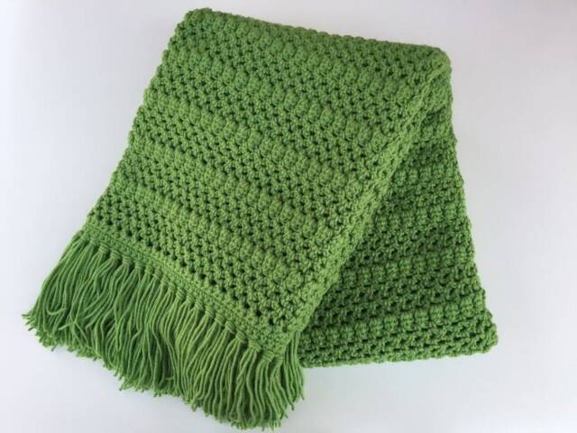 Made-To-Order Crochet Blanket Soft Blanket, Acrylic Afghan, Custom Colors & Sizes - image 1