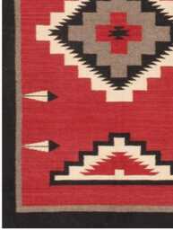 Custom Handwoven Wool Kilim Rug Southwest Tribal Design, Geometric Carpet - thumbnail 1