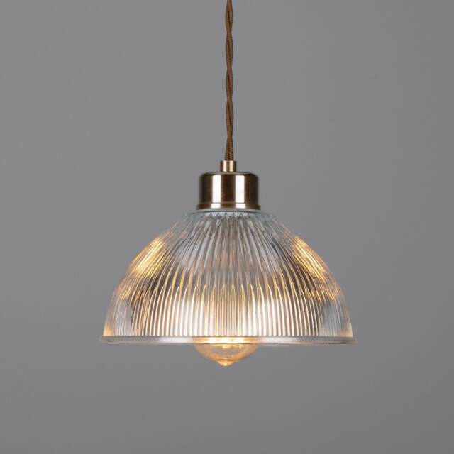 Boston Vintage Prismatic Glass Pendant Light 8 - image 1