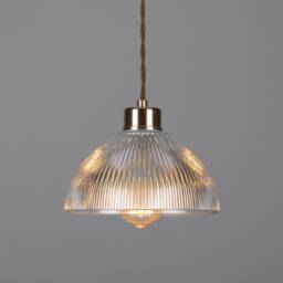 Boston Vintage Prismatic Glass Pendant Light 8 - thumbnail 1