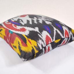 Hand Dyed Ikat Pillow Cover - thumbnail 3