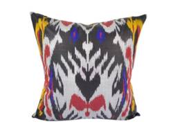 Hand Dyed Ikat Pillow Cover - thumbnail 1