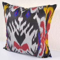 Hand Dyed Ikat Pillow Cover - thumbnail 2