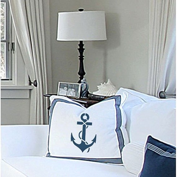 Anchor Wall Art Stencil - Small Size Reusable Stencils Diy Home D??cor Easy - image 1