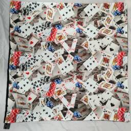 Great Fun Designer Cushion Cover With 3D Playing Cards Fits 18 - thumbnail 3