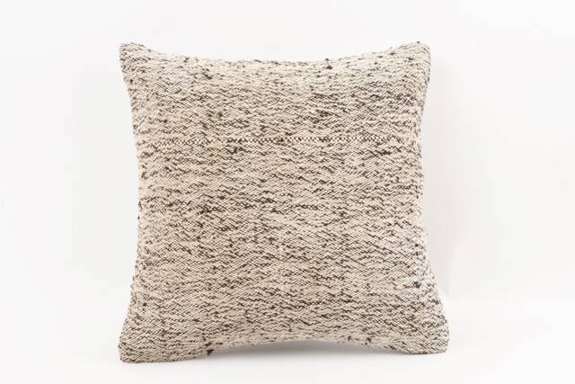 Handmade Turkish Kilim Pillow 18'' Wool Decorative Cushion - image 1