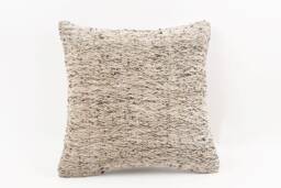 Handmade Turkish Kilim Pillow 18'' Wool Decorative Cushion - thumbnail 1