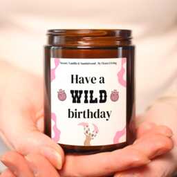 Cowgirl Birthday Candle Gift - Have A Wild Western For Her Party - thumbnail 3
