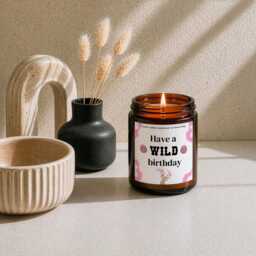 Cowgirl Birthday Candle Gift - Have A Wild Western For Her Party - thumbnail 2
