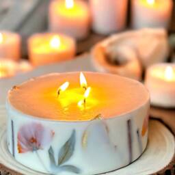 xl Large 3 Wick Candle, Christmas Candle Gift, Festive Spice Scent, Festive Gift Idea For Her, Holiday - thumbnail 4