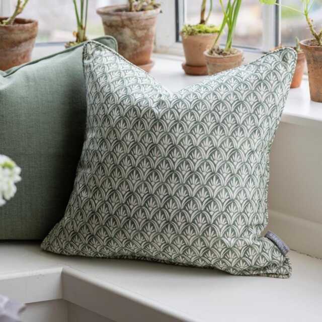 Mondrago Olive Square Cushion - image 1