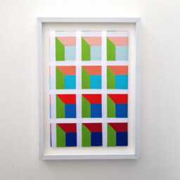 Shifted 1 Textile Art 3D Geometric Woven Wall Hanging - thumbnail 3