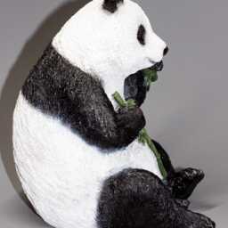 Panda Bear Figurine Bear Garden Statue Nursery Decoration Wildlife Animal Back Yard Sculpture Patio Baby Shower Playroom Keepsake Gifts - thumbnail 4