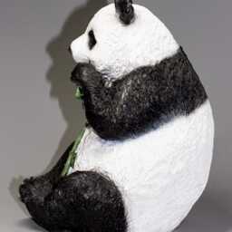 Panda Bear Figurine Bear Garden Statue Nursery Decoration Wildlife Animal Back Yard Sculpture Patio Baby Shower Playroom Keepsake Gifts - thumbnail 2