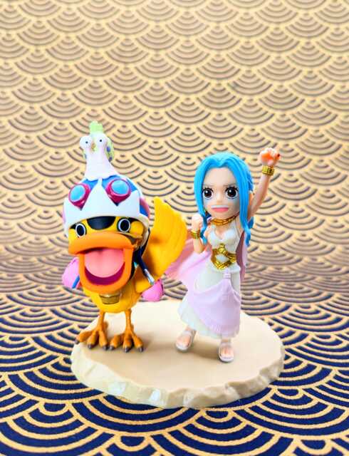 Official Licensed Vivi Karoo Anime Figure Authentic Banpresto Wcf Collectible Display Model Approved Product With Box - image 1