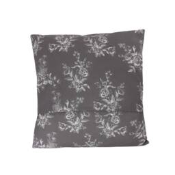 Grey White Rabbit Print Cushion 16 - thumbnail 2