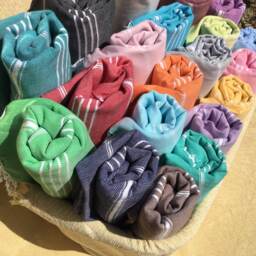 Turkish Beach Towel, Turkish Bath Towel, Beach Towel, Peshtemal Towel, Bridesmaid Wedding Gift Favor For Wedding - thumbnail 3