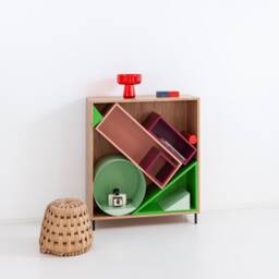 Sandbox Wooden Cabinet - Multicolor - thumbnail 1