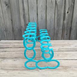 Horseshoe Boot Rack - Decor Art Storage Organizer Holds 6 Pairs Of Boots - thumbnail 3