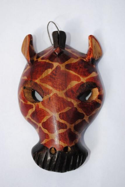 Giraffe Wooden Mask - image 1