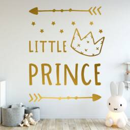 Little Prince Nursery Wall Decal Baby Boy Room Decor - thumbnail 3