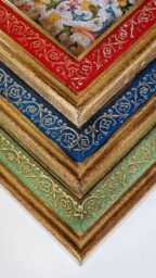 Handcrafted & Decorated Wooden Photo Frame, Table Frame Available in Various Sizes Colors