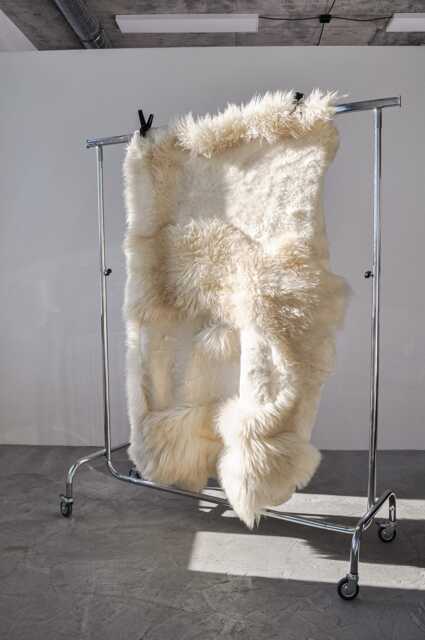 Custom Sheepskin Rug - Non-Toxic, Natural Ivory Carpet - image 1
