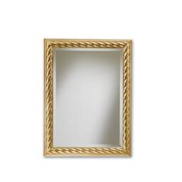 Wall Mirror Classic Gold Leaf - Made in Italy Rectangular Victorian Mirror French Style Antique Bedroom Bathroom #5036 - thumbnail 3