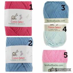 100% Cotton Knitted Baby Blanket - thumbnail 2