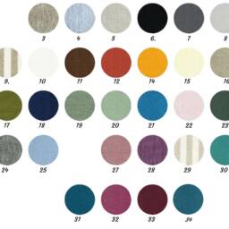 stonewashed Linen Baby Quilt Natural Flax Bedding, Newborn Play Mat - thumbnail 4