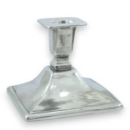 Candlestick 10 X H 12 cm Fires Pewter Gloss Finish