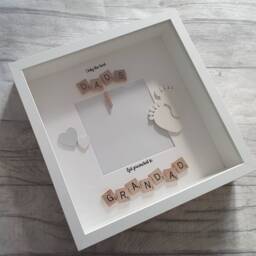 Pregnancy Announcement Frame Grandparents Gift, Baby Scan Photo Frame - thumbnail 3