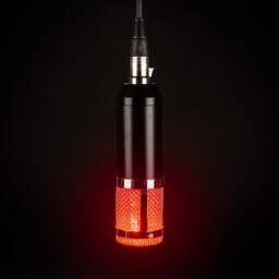 Hanging Studio Microphone Lamp - On Air Edition/Producer Gift Music Studio Red Light Cool Industrial Design Pendant