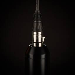 Hanging Studio Microphone Lamp - On Air Edition/Producer Gift Music Studio Red Light Cool Industrial Design Pendant - thumbnail 3