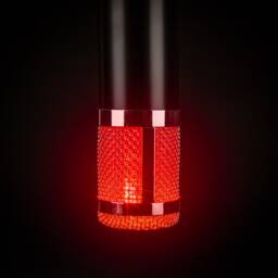 Hanging Studio Microphone Lamp - On Air Edition/Producer Gift Music Studio Red Light Cool Industrial Design Pendant - thumbnail 2