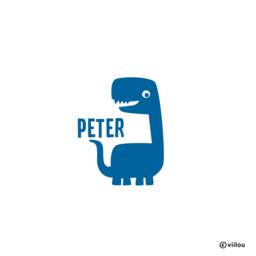Children Sticker Dino With Name Illustration Decals Wall Tattoos Kids Pictures Dinos Graphics Names Door Stickers Child Motifs With Text Diy