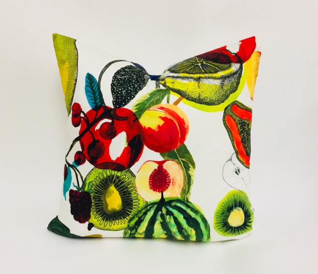 Designers Guild & Christian Lacroix - Manaos Perroquet Luxury Cushion Cover Throw Pillow Designer Home Decor - image 1