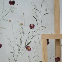 Framed Wall Art Set - Botanicals Real Dried Flowers Pressed Flowers Herbarium Flower Frame Wall Decor - thumbnail 2