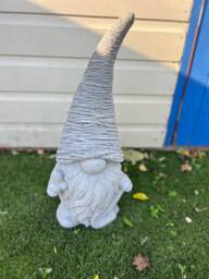 Stone/Concrete Gonk Gnome Garden Ornament Statue - thumbnail 1