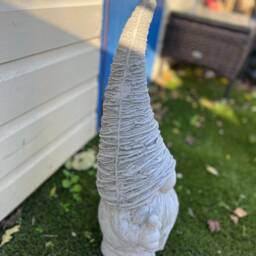 Stone/Concrete Gonk Gnome Garden Ornament Statue - thumbnail 2