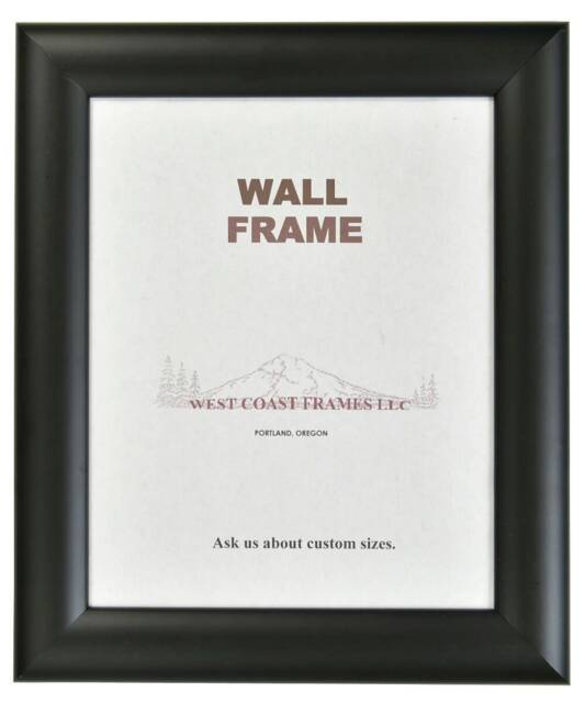 900125 Black Contemporary Wood Picture Frame - 1-1/2