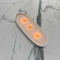 The Centrepiece Candle - Handmade Soy Stone Container - thumbnail 3